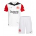 Maillot de foot Eintracht Frankfurt Domicile vêtements enfant 2024-25 Manches Courtes (+ pantalon court)